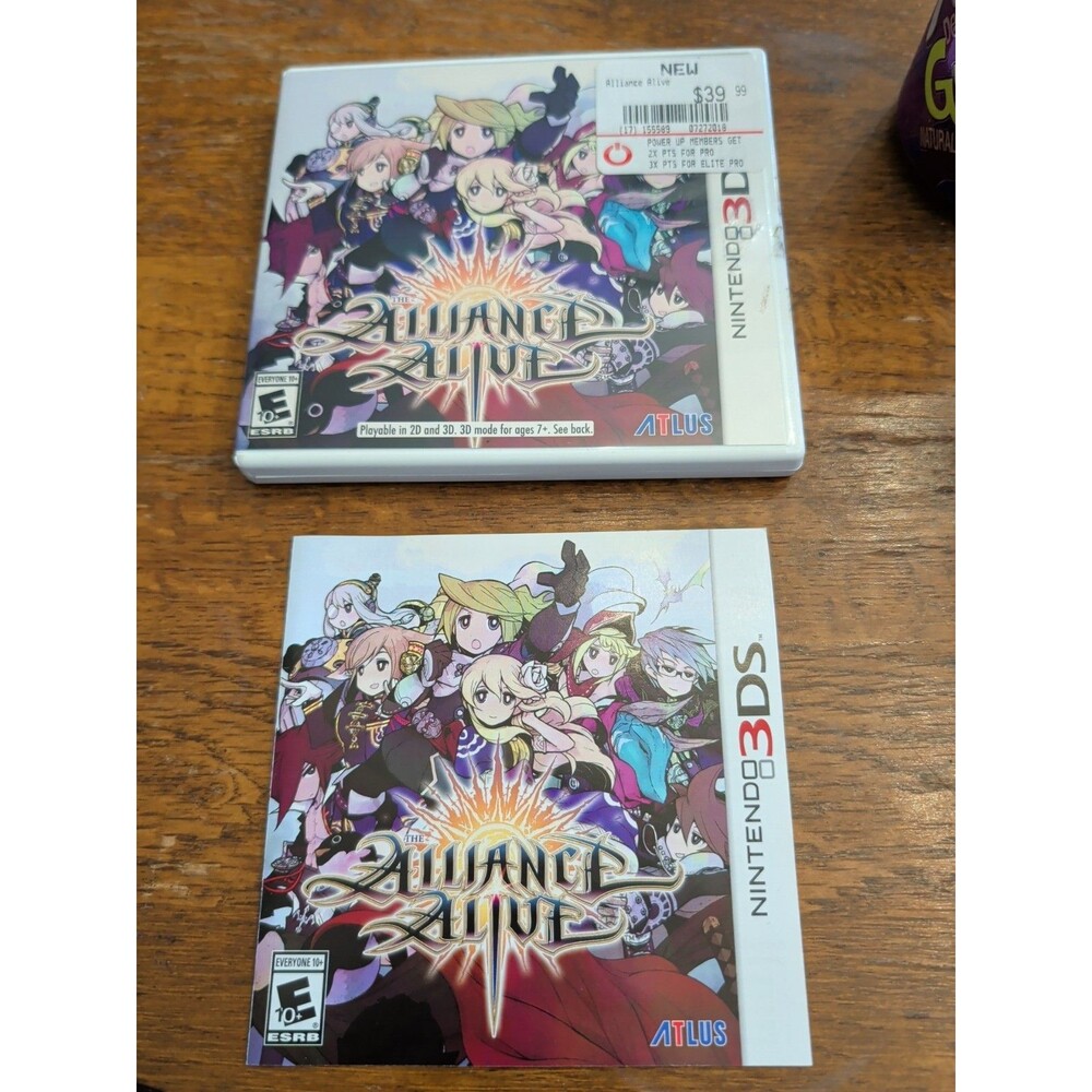 Alliance Alive Nintendo 3DS - Just Case And Manual